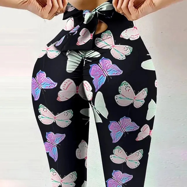 1PC Scrunch Butt Yoga Pants | High Waist Sports Leggings for Women | Gym Fitness and Workout Running Tights