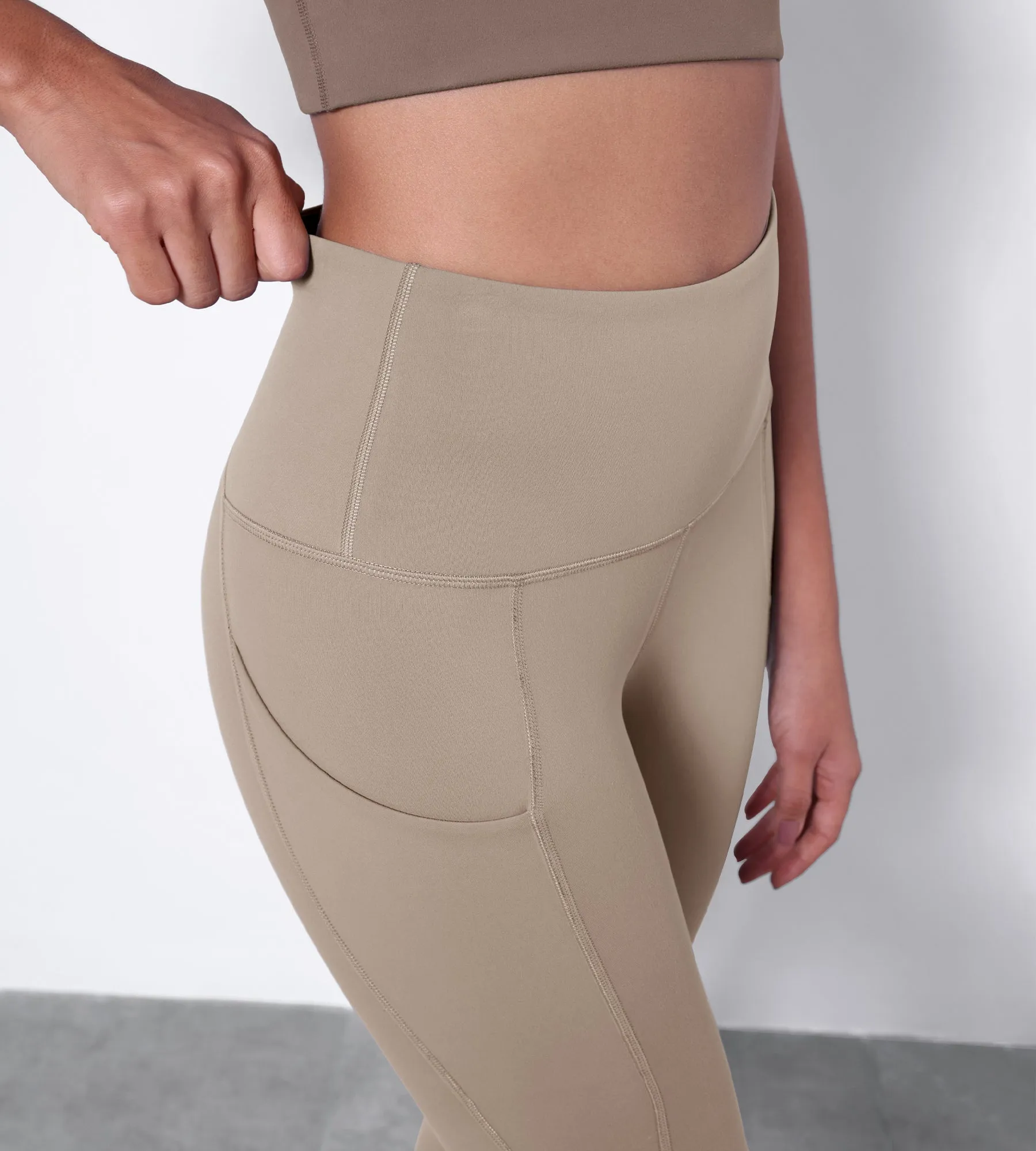 28" High Waisted Yoga Leggings with Pockets