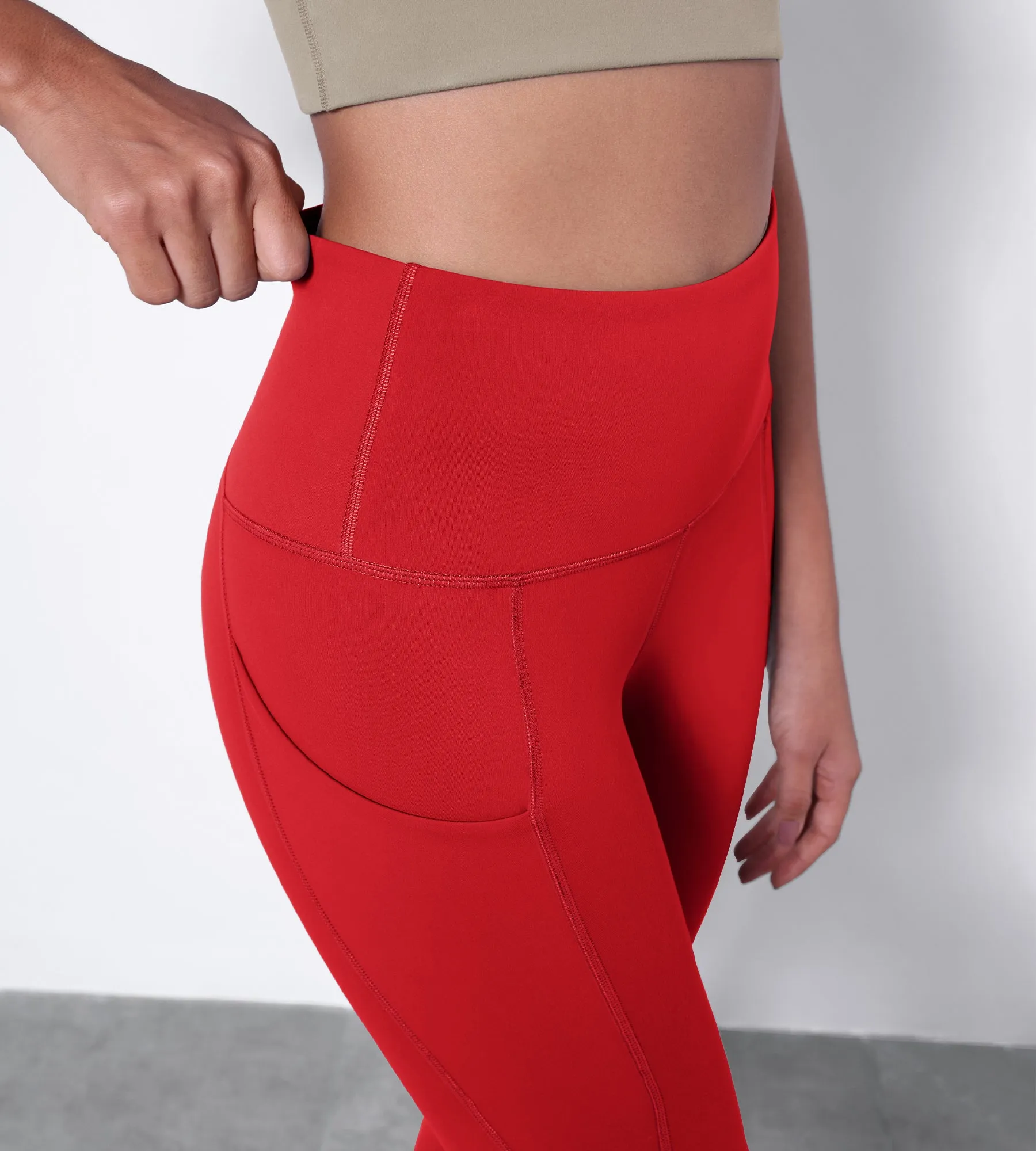 28" High Waisted Yoga Leggings with Pockets