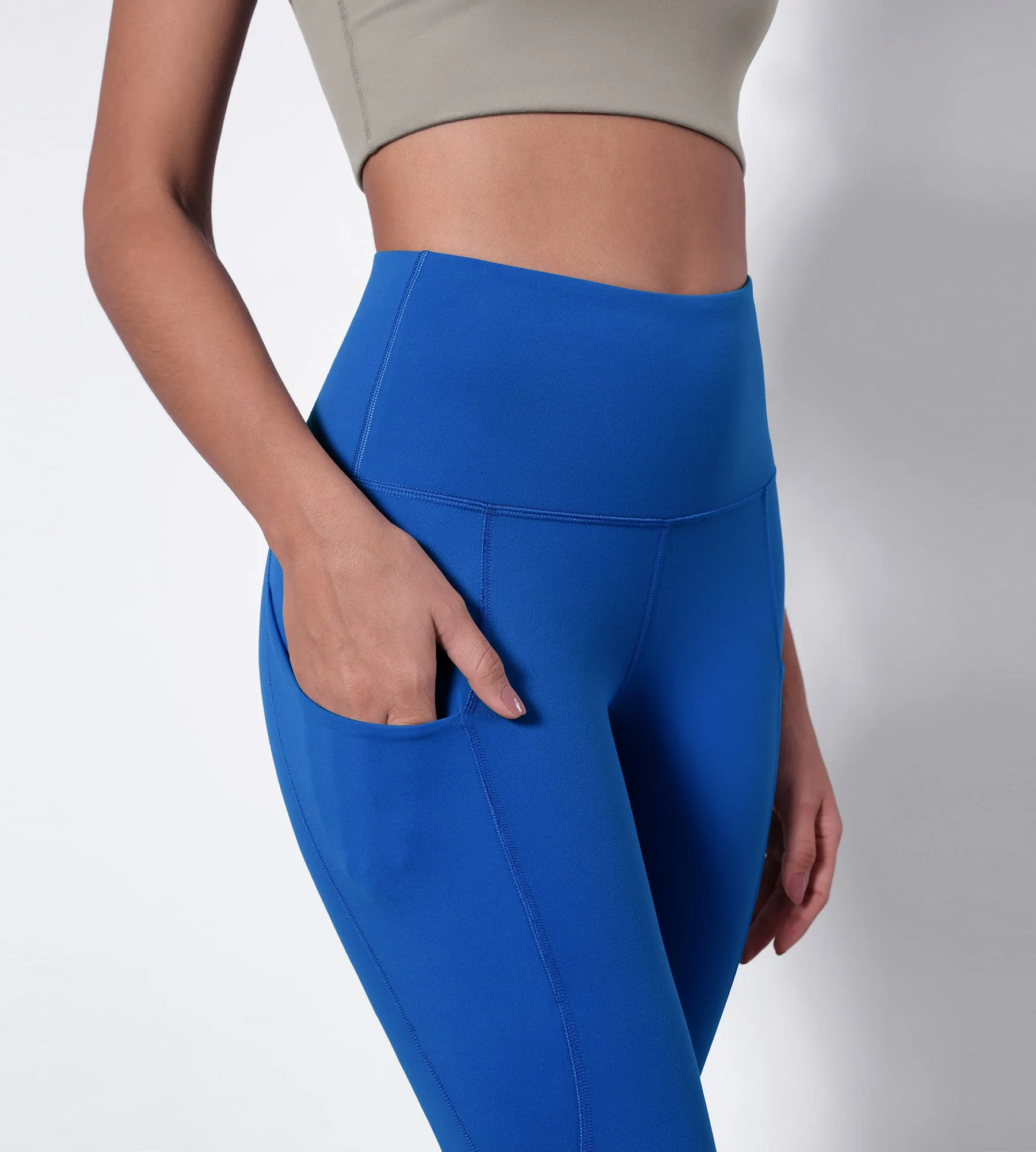 28" High Waisted Yoga Leggings with Pockets