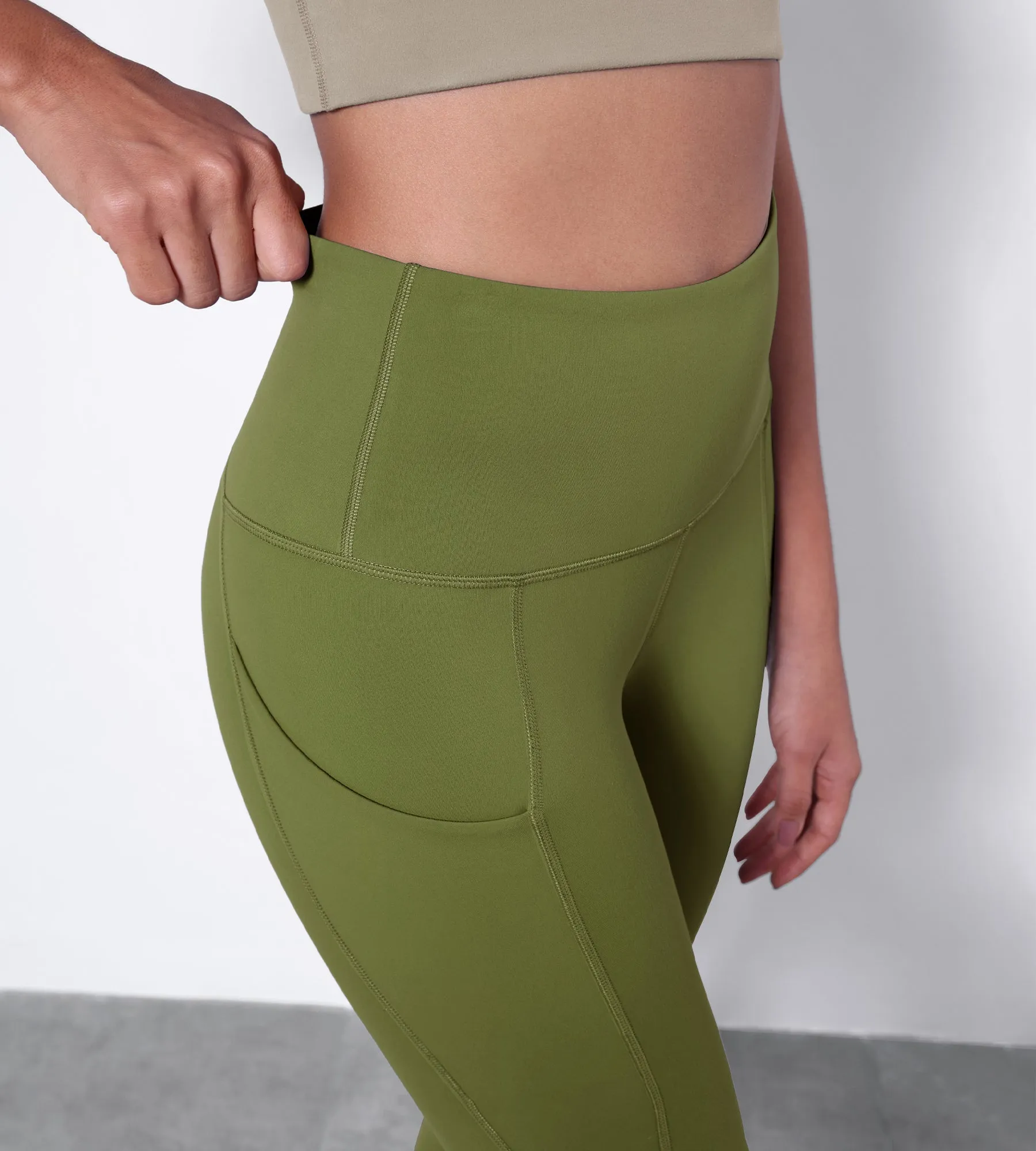 28" High Waisted Yoga Leggings with Pockets