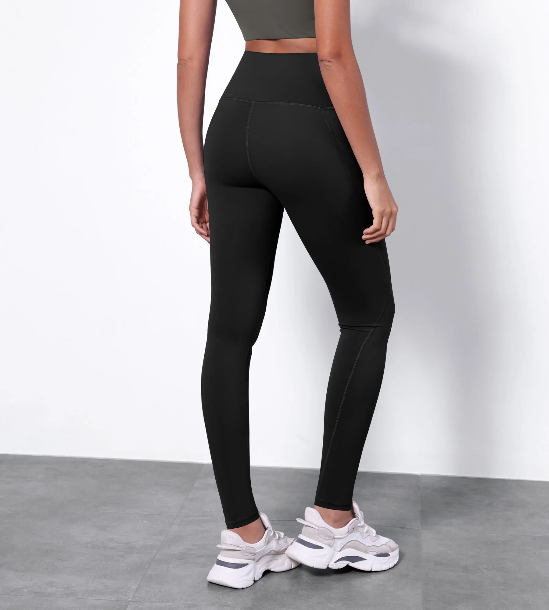 28" High Waisted Yoga Leggings with Pockets