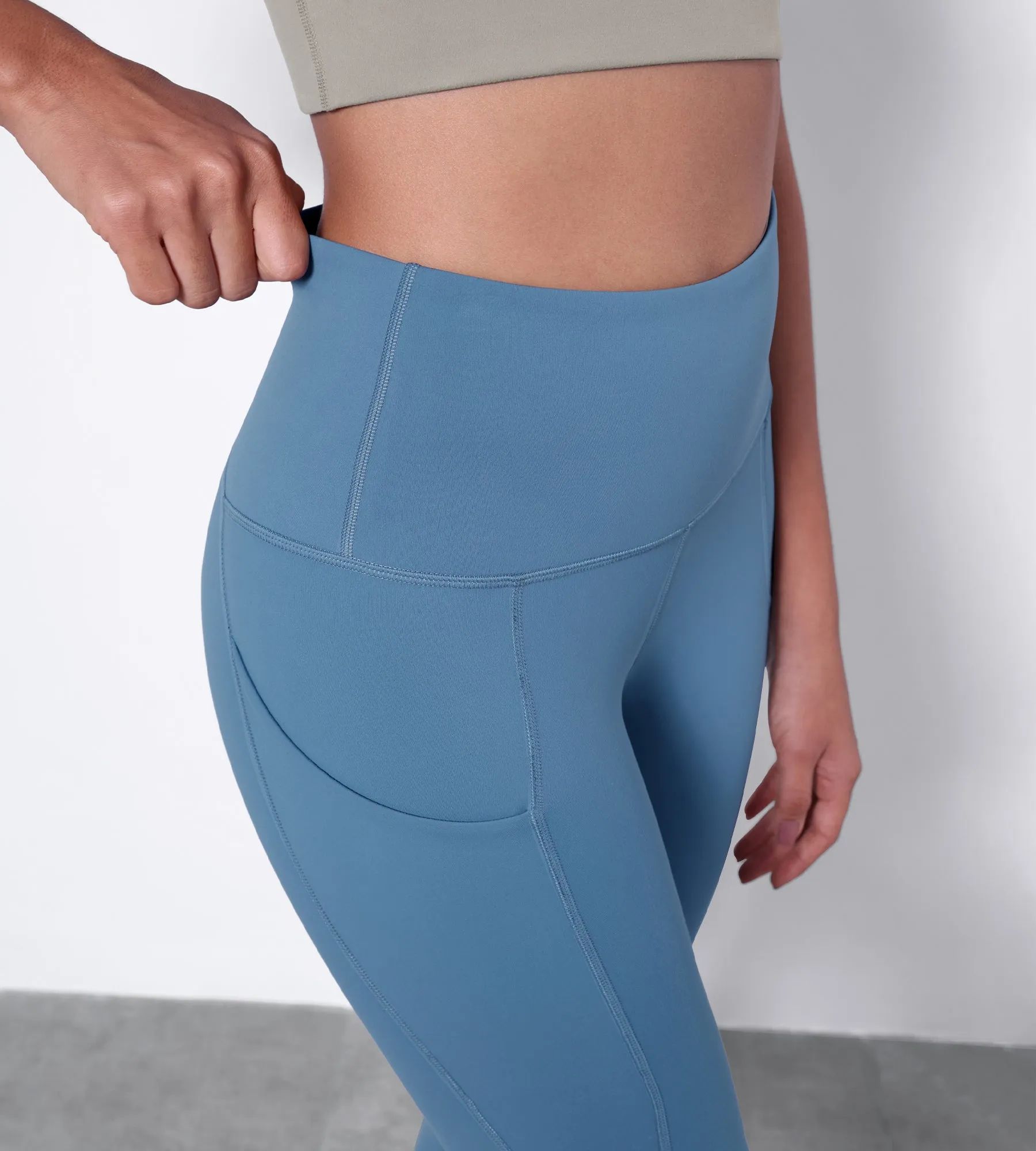 28" High Waisted Yoga Leggings with Pockets