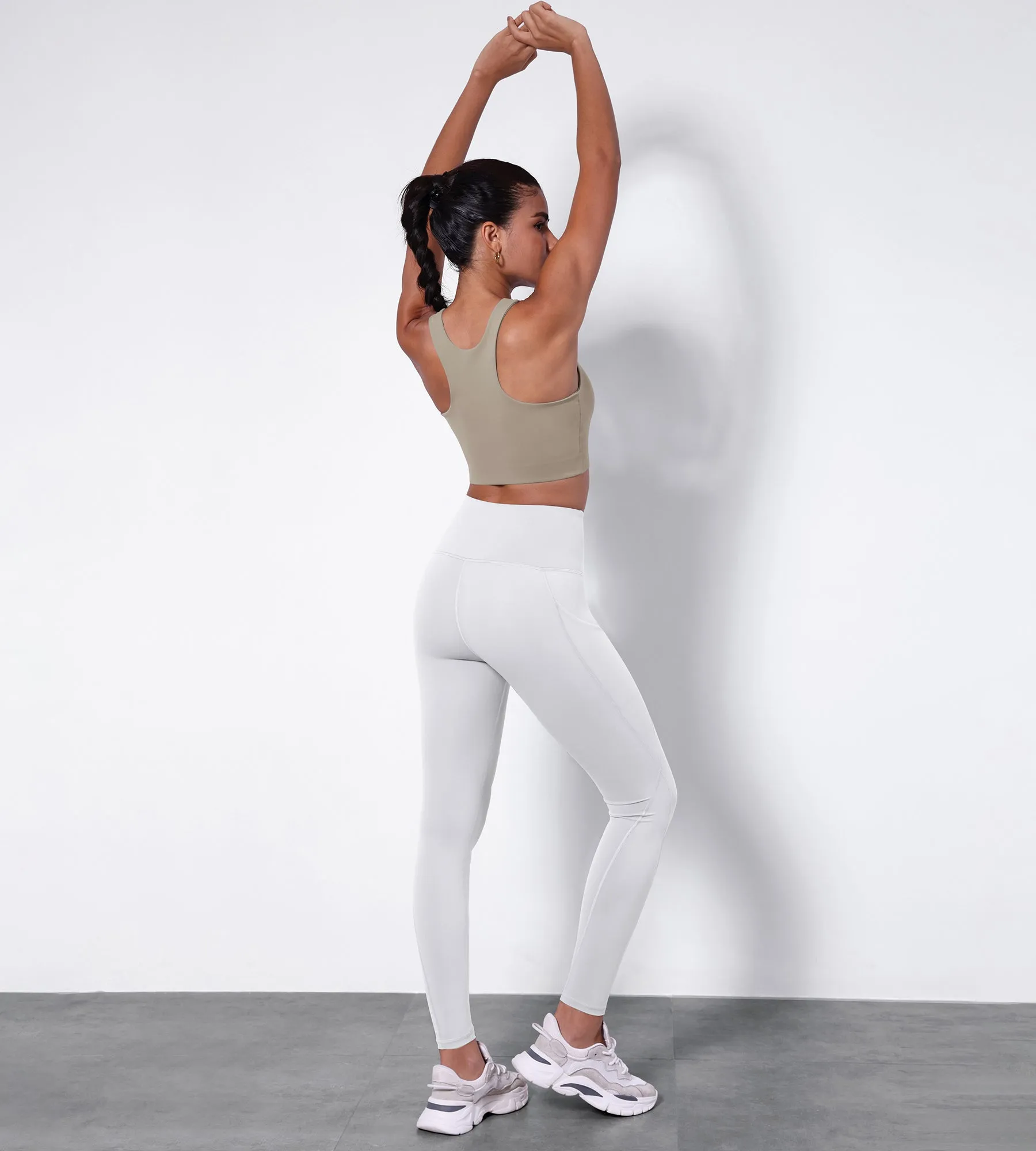 28" High Waisted Yoga Leggings with Pockets