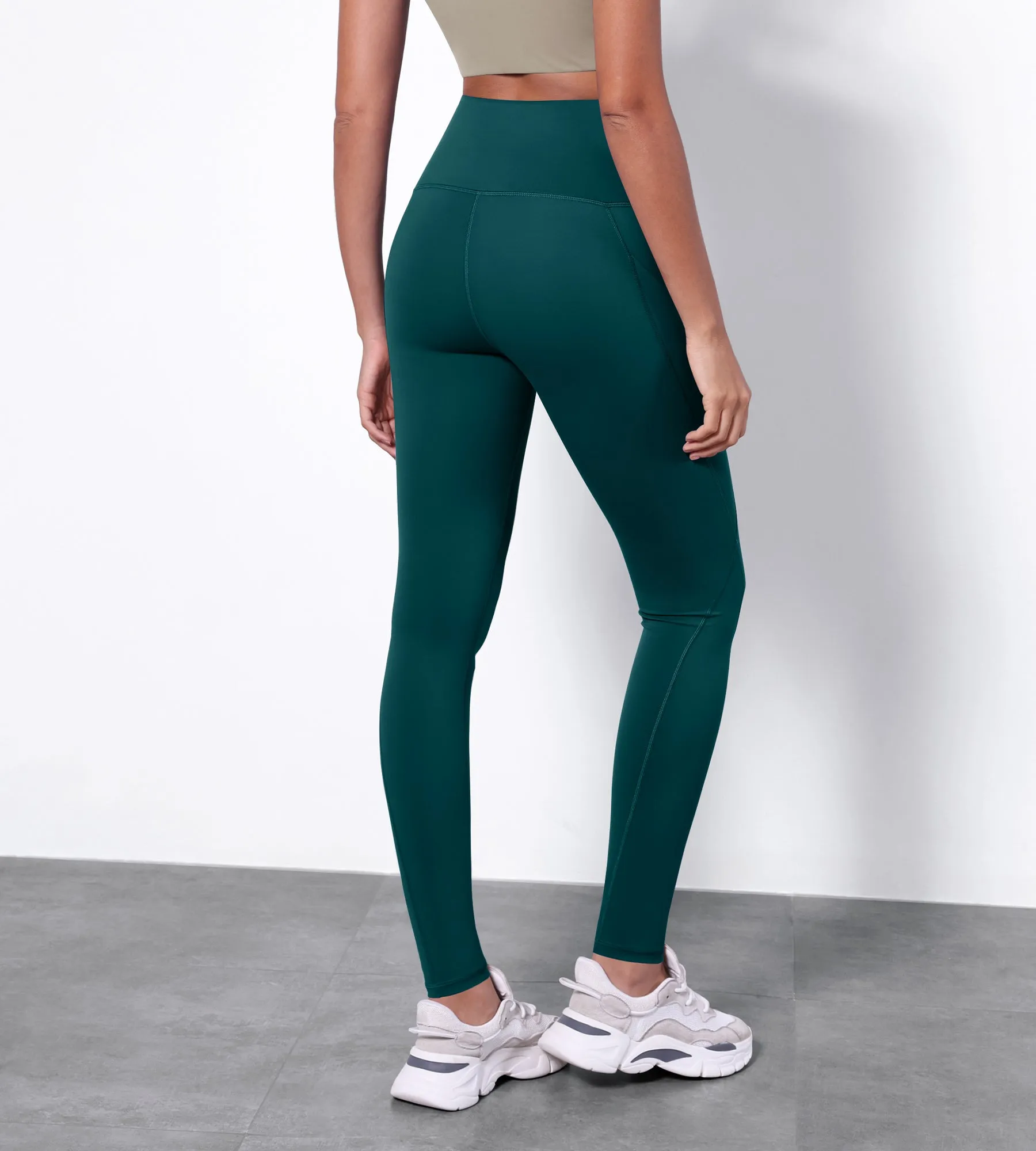 28" High Waisted Yoga Leggings with Pockets