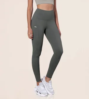28" High Waisted Yoga Leggings with Pockets