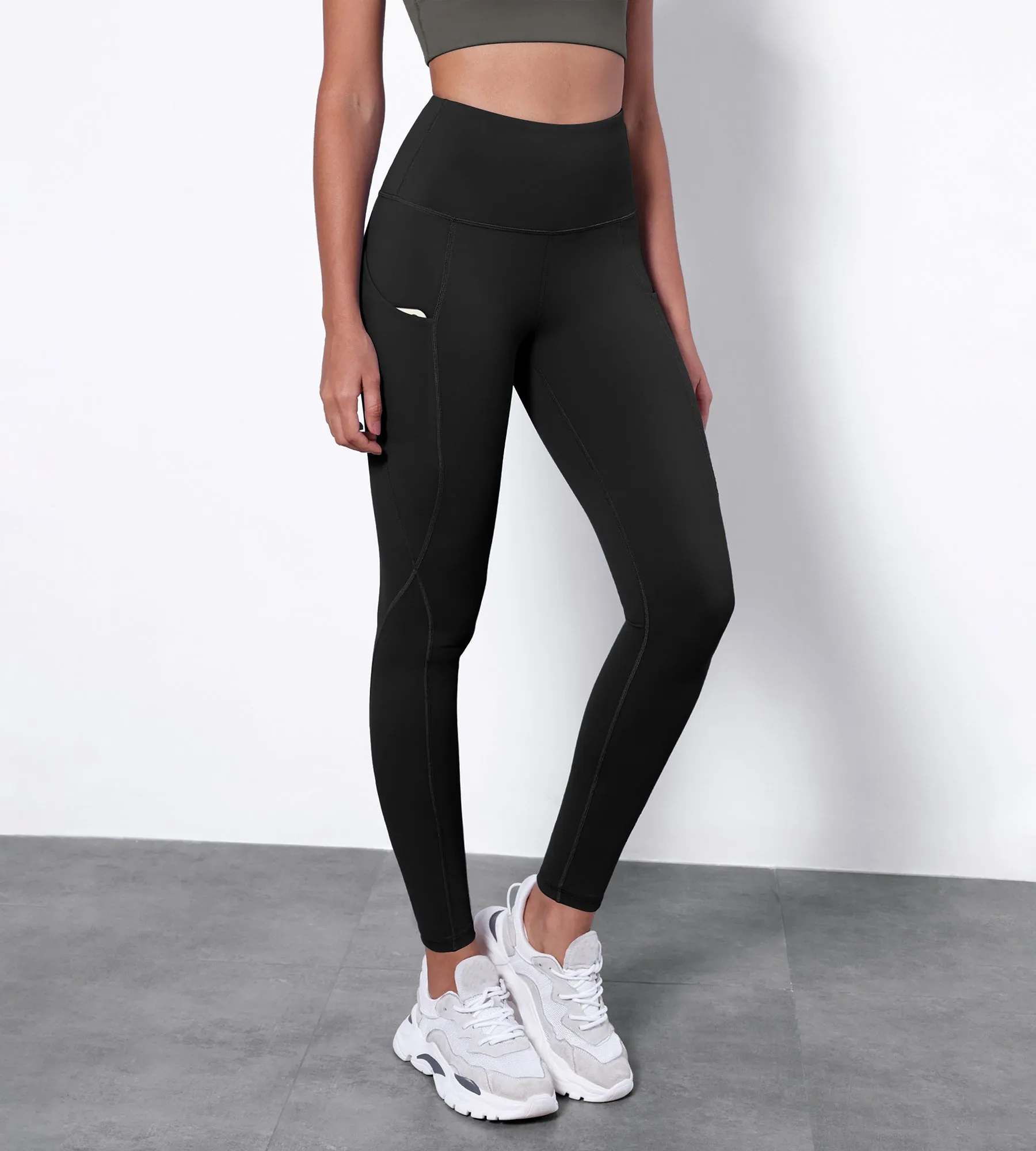 28" High Waisted Yoga Leggings with Pockets