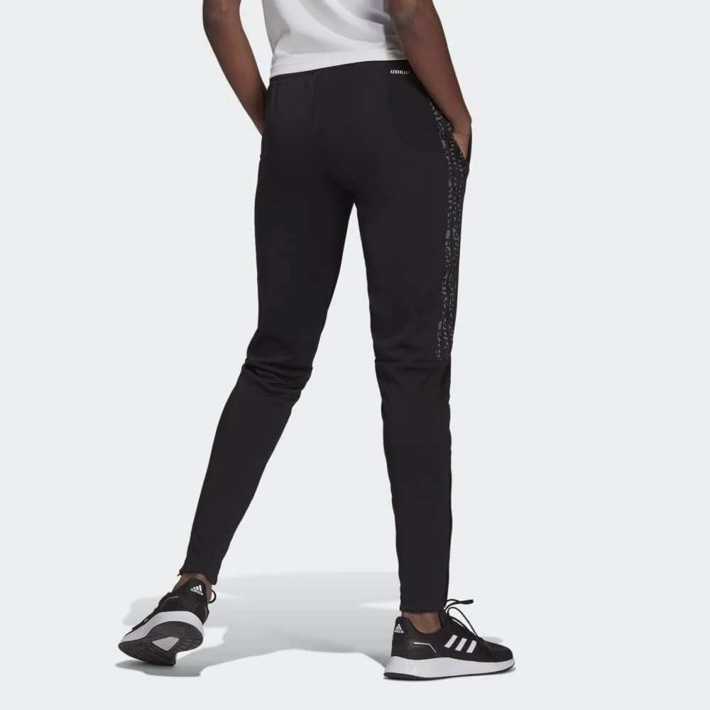 adidas Women's Aeroready Sereno Cut 3-Stripes Slim Tapered Tracksuit Bottoms