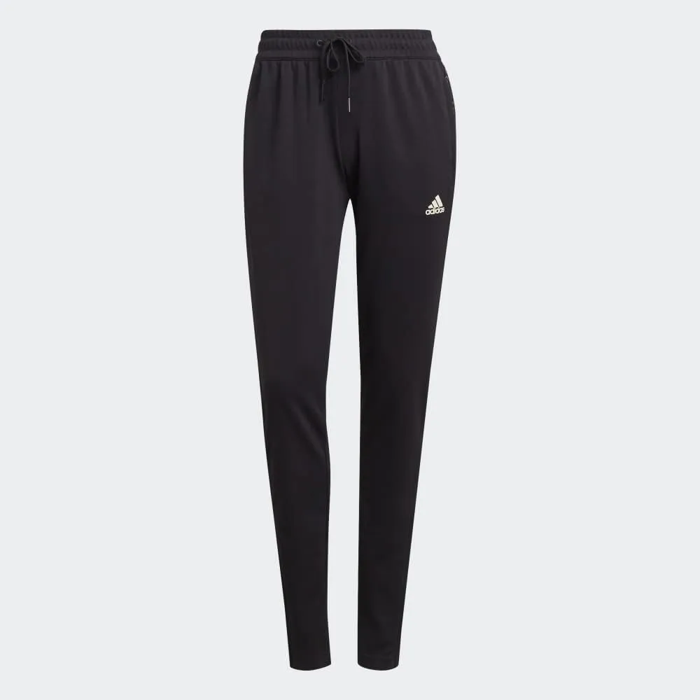 adidas Women's Aeroready Sereno Cut 3-Stripes Slim Tapered Tracksuit Bottoms