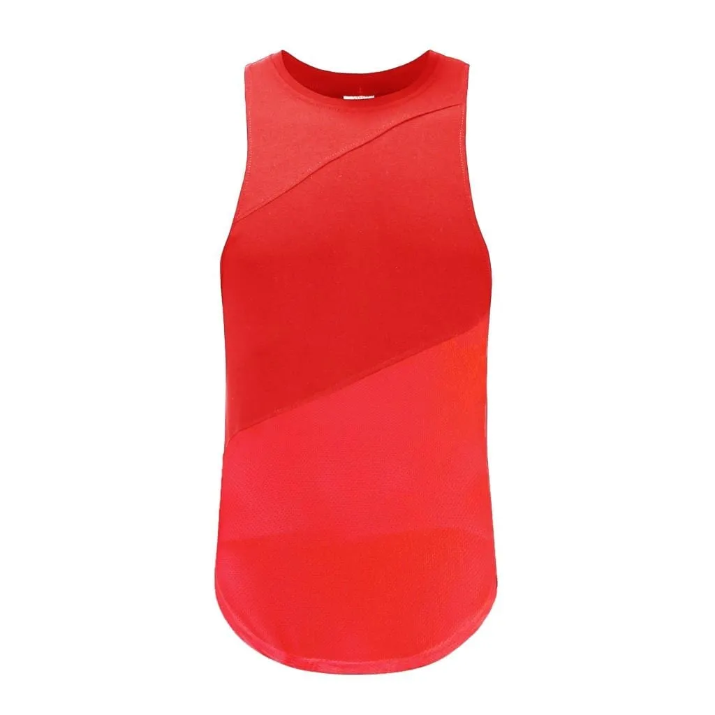 Bodybuilding sleeveless cotton shirt