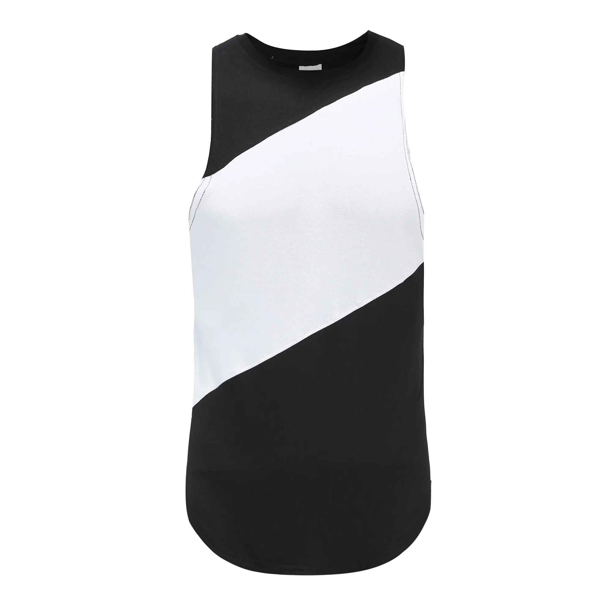 Bodybuilding sleeveless cotton shirt