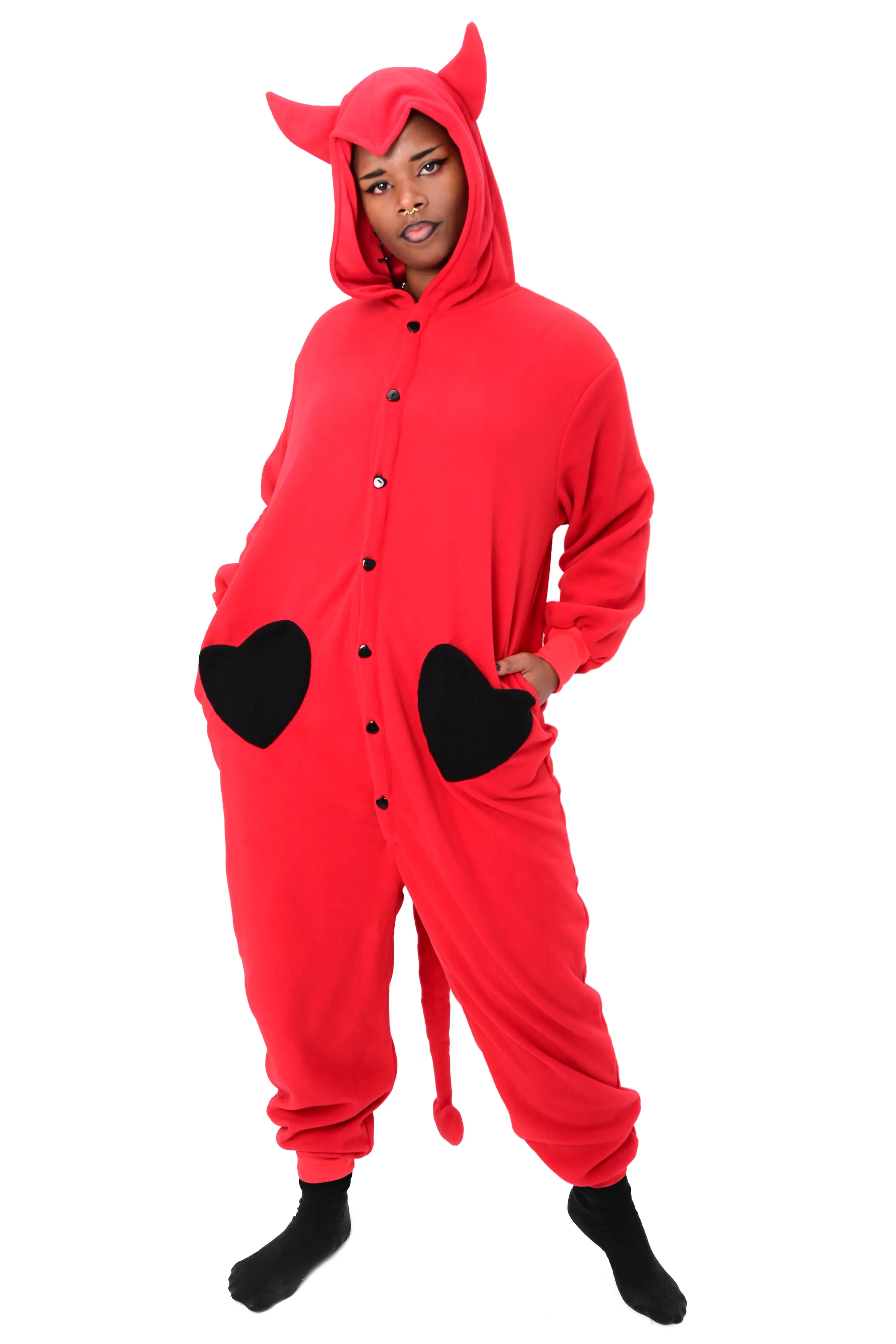 Devil Onesie - Red