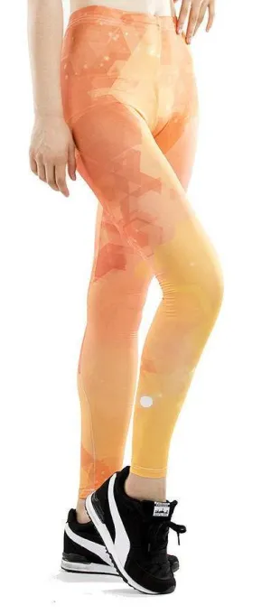 Fitness leggings women slim thin 3D printed high leggings