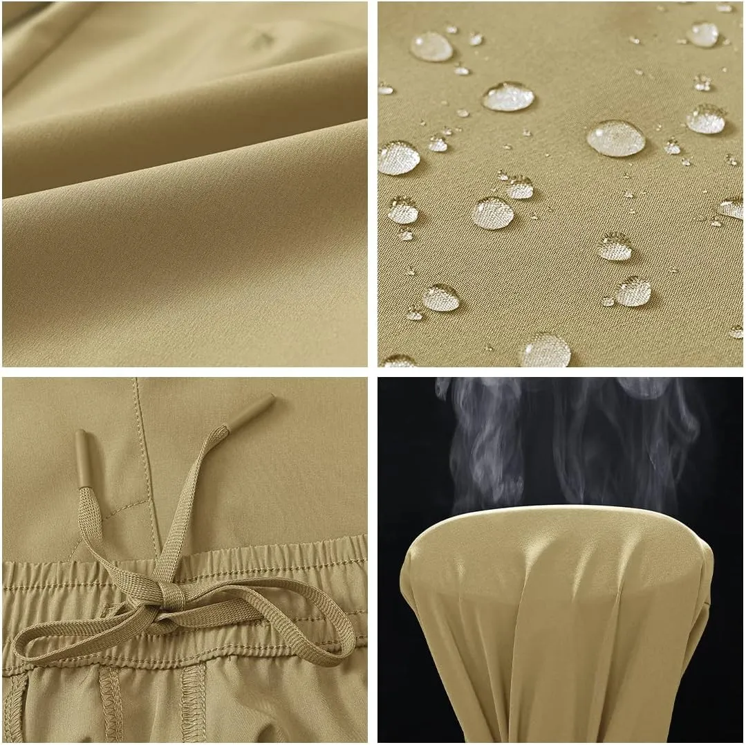 Gopune Men's Lightweight Joggers Quick Dry Hiking Athletic Pants Outdoor Running Casual Track Pants