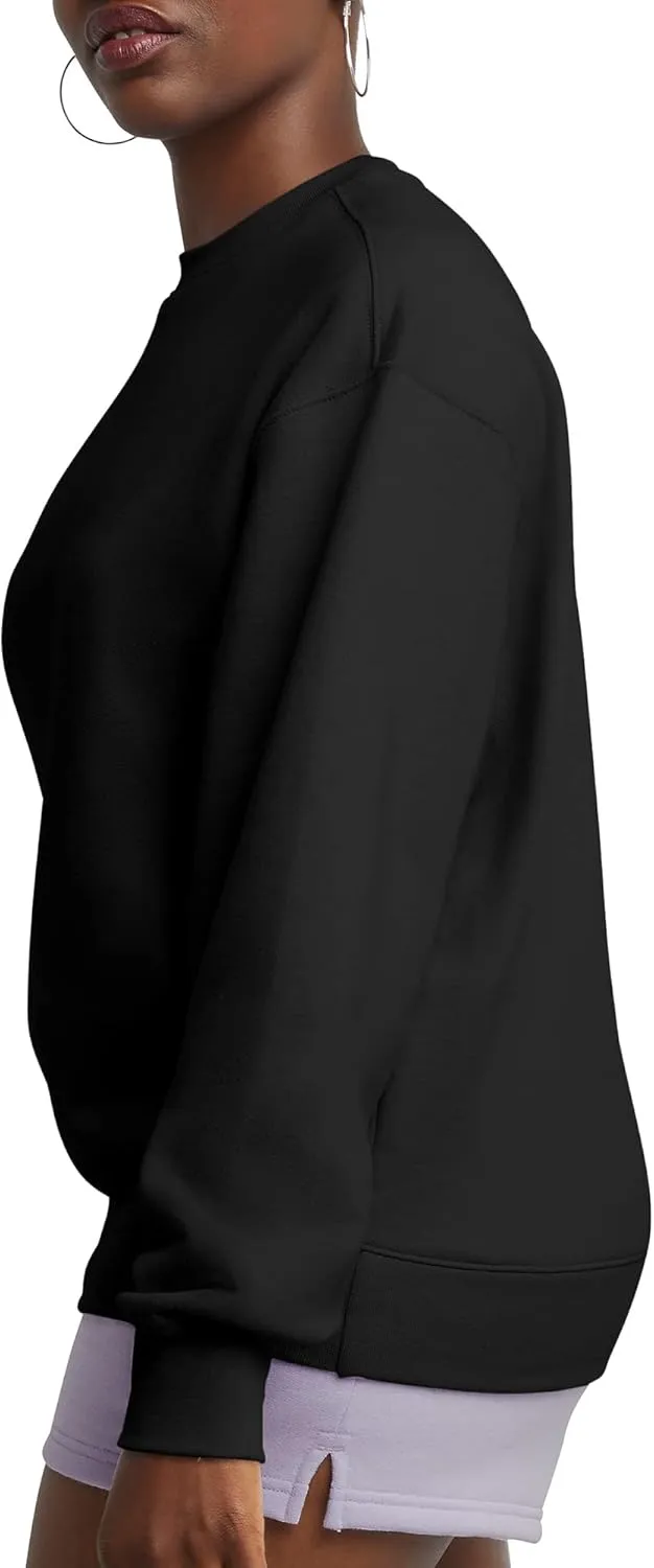 Hanes Women's Originals Plus Size Fleece Midweight Sweatshirt