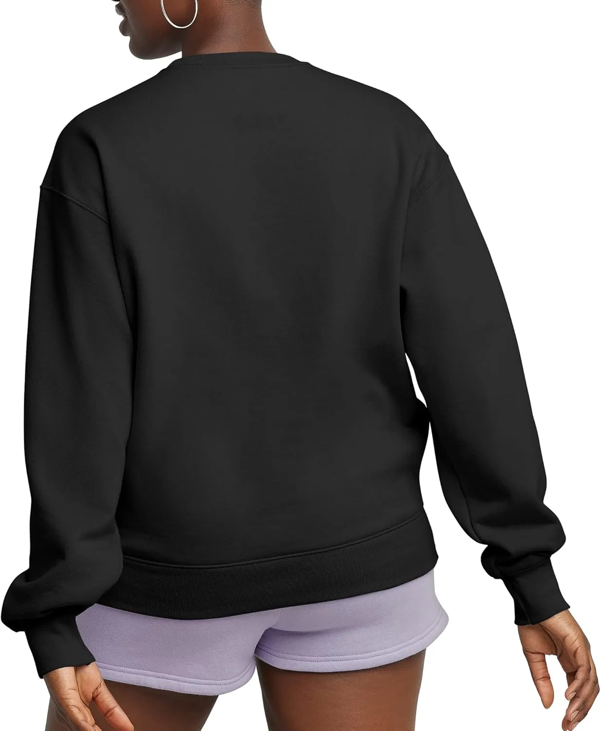 Hanes Women's Originals Plus Size Fleece Midweight Sweatshirt