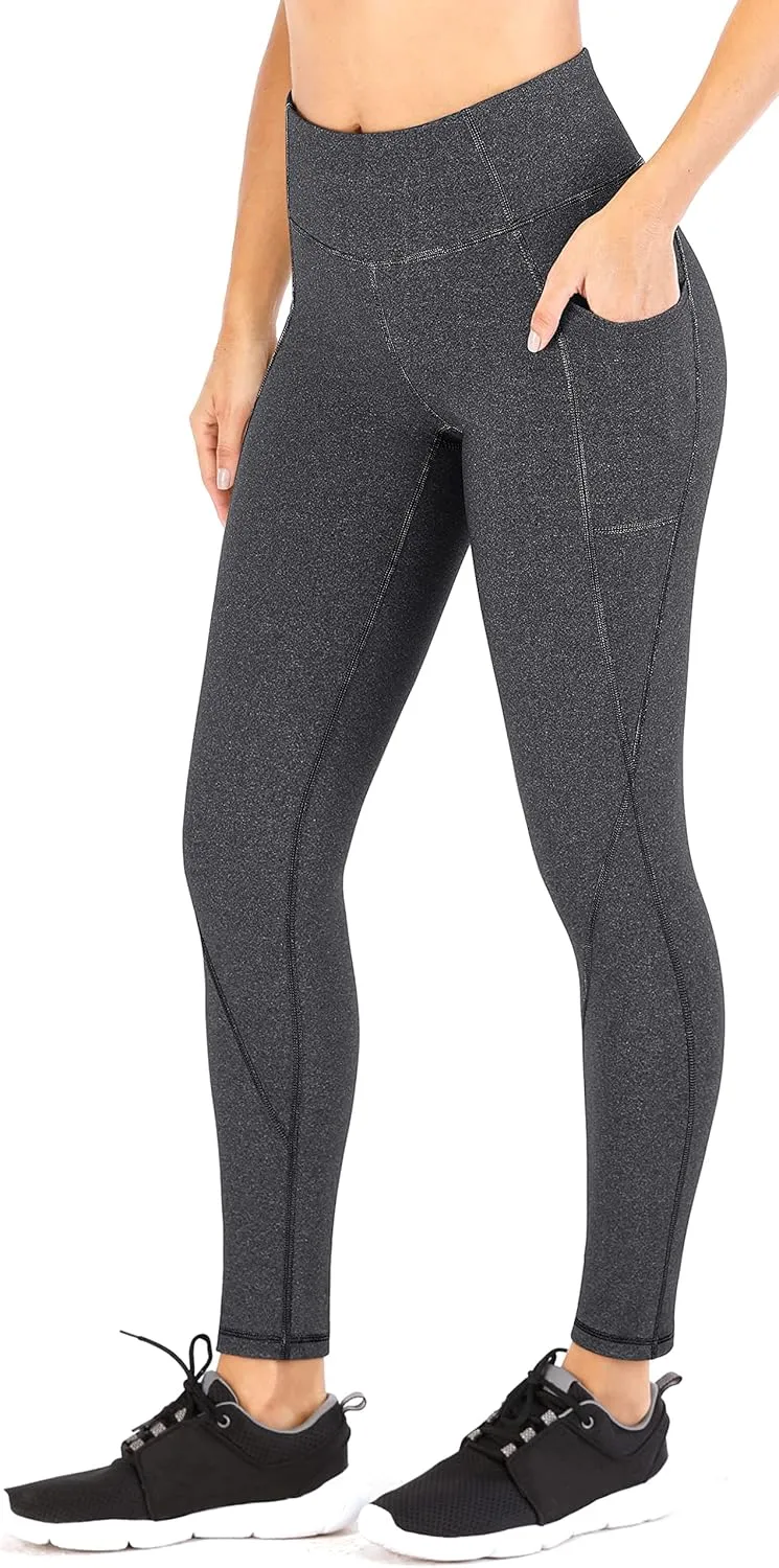 Heathyoga Women's Yoga Pants Leggings with Pockets for Women High Waist Yoga Pants with Pockets Workout Leggings Tights
