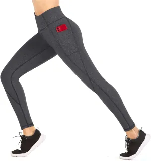 Heathyoga Women's Yoga Pants Leggings with Pockets for Women High Waist Yoga Pants with Pockets Workout Leggings Tights