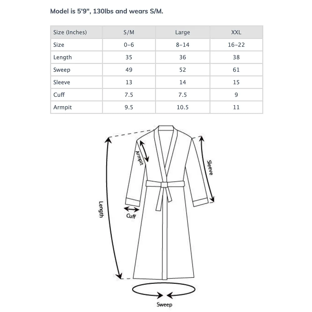 IT'S BEGINNING TO LOOK A LOT LIKE FUCK THIS [ KIMONO WAFFLE ROBE]