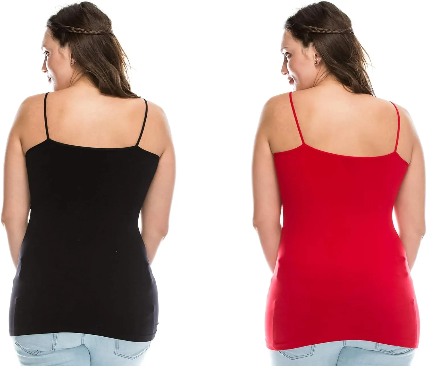Kurve Plus Size The Excellent Camisole (1XL-3XL) -Made in USA-