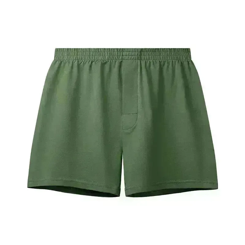 Loose-fitting Loungewear Breathable Cotton Men's Boxer short Underwear
