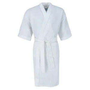 Majestic International Men's Waffle Kimono Robe