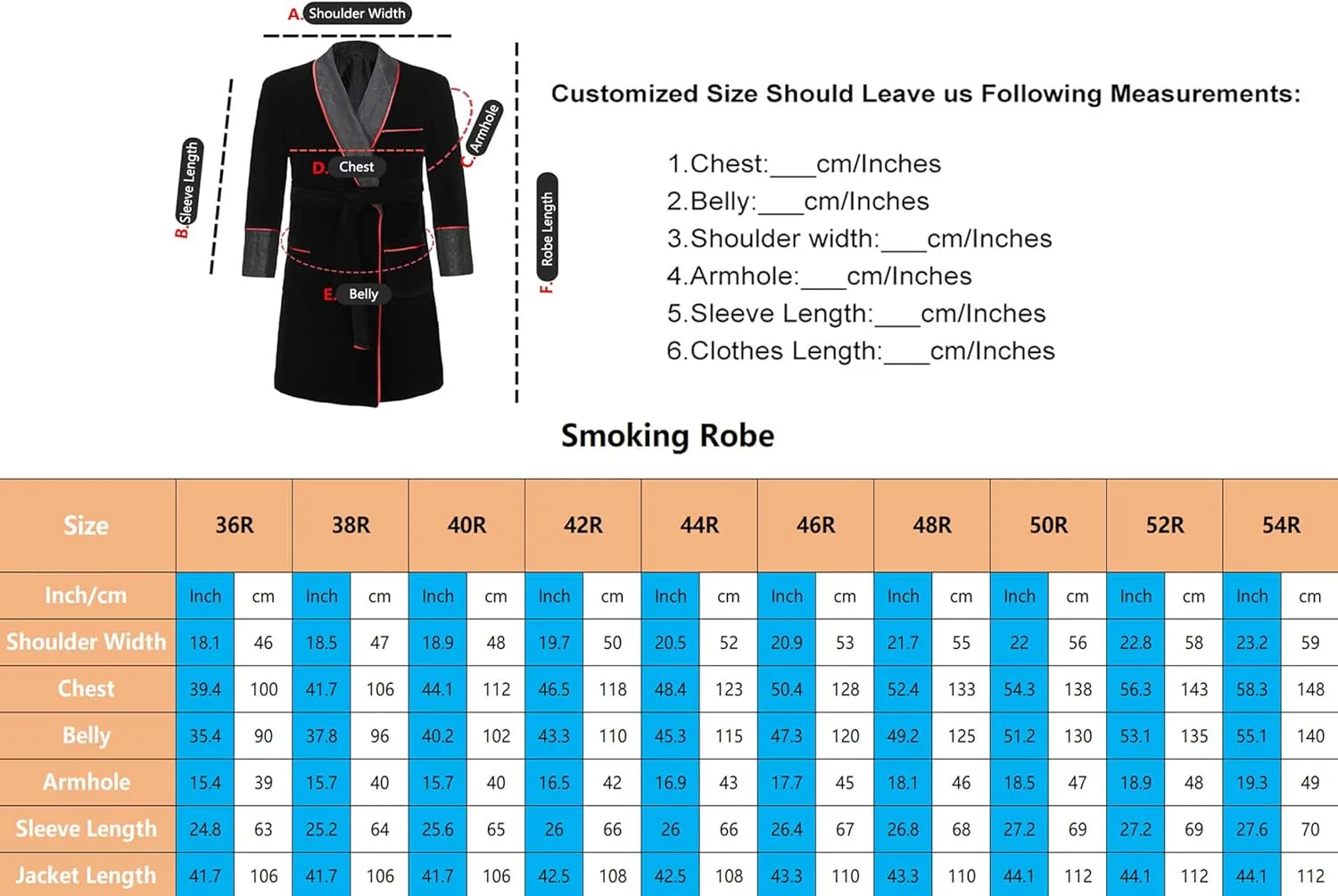 Men's Long Velvet Smoking Jacket with Belt Shawl Lapel Smoking Robe Quilted Dressing Gown