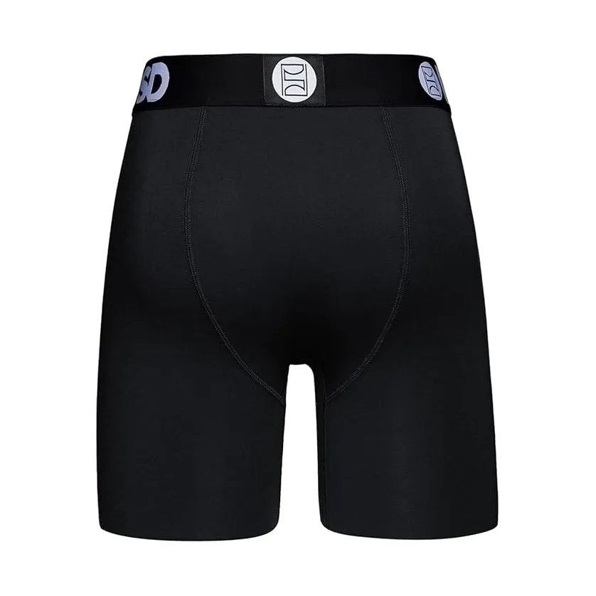 PSD Men's Modal Solids Black Boxer Briefs XX-Large Underwear - 322180166-BLK-XXL