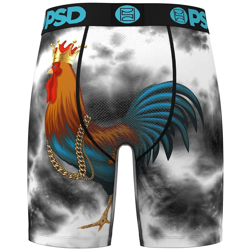 PSD Men's Multicolor Cocky Blu Boxer Brief Extra Large Underwear - 224180028-MUL-XL