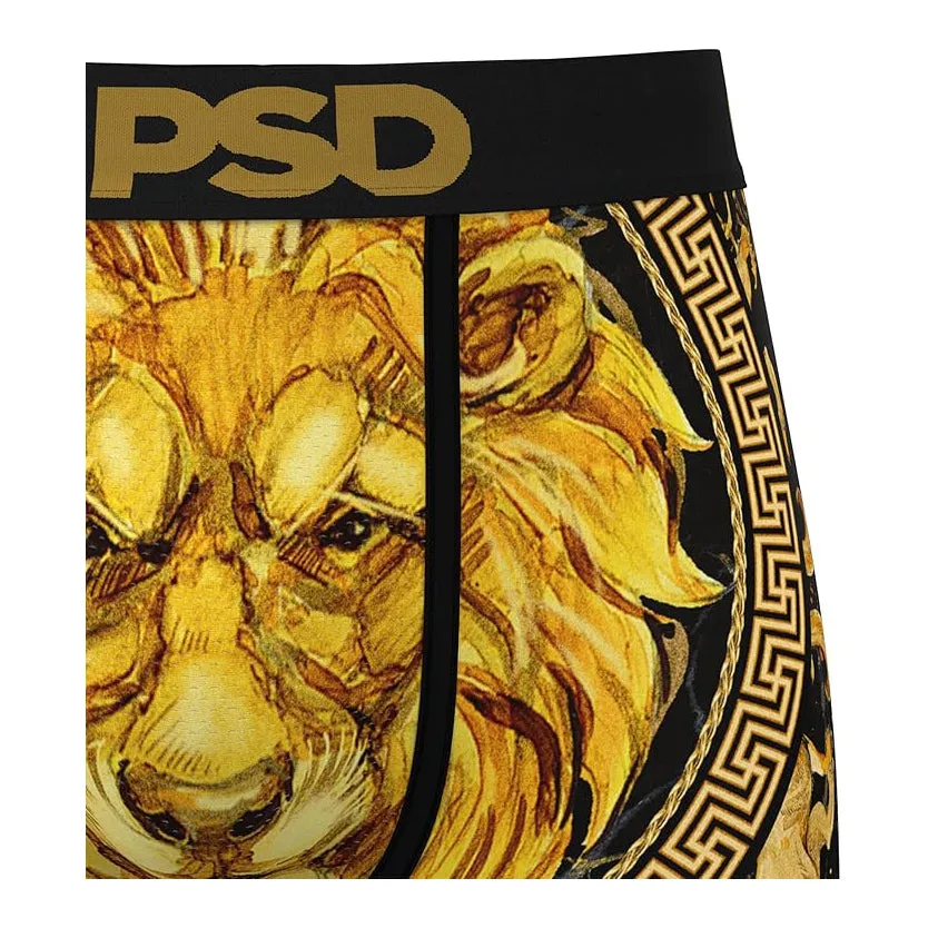 PSD Men's Multicolor Greek Gold Boxer Briefs Small Underwear - 324180050-MUL-S