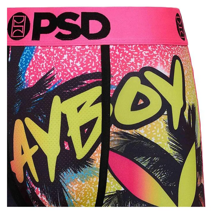 PSD Men's Multicolor Pb Beach Club Boxer Briefs Medium Underwear - 124180093-MUL-M
