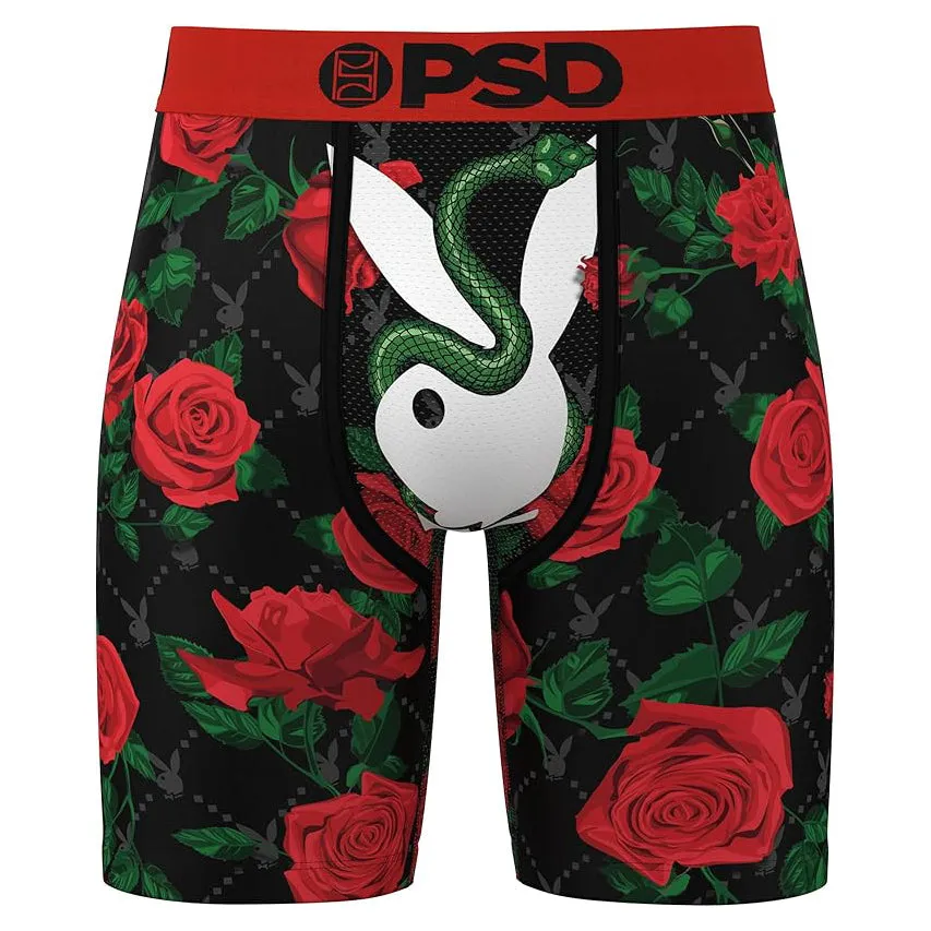 PSD Men's Multicolor Playboy Slither Boxer Briefs Large Underwear - 324180006-MUL-L