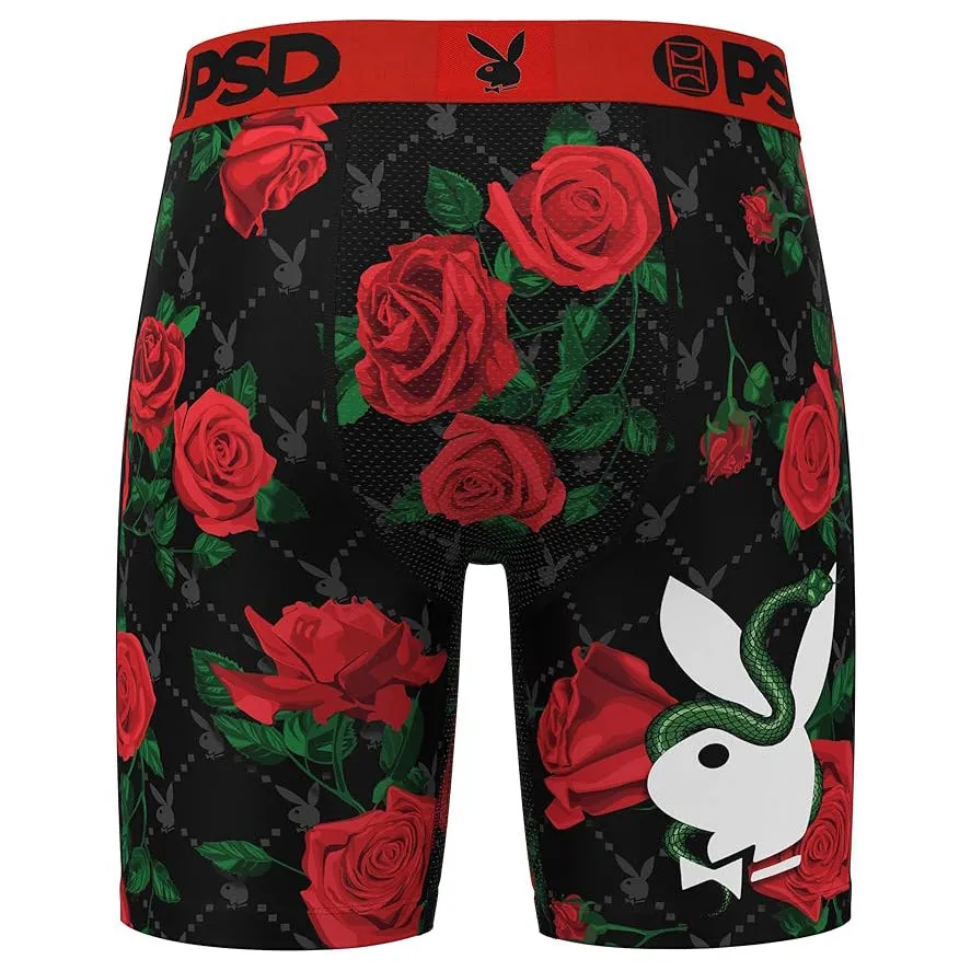 PSD Men's Multicolor Playboy Slither Boxer Briefs Large Underwear - 324180006-MUL-L