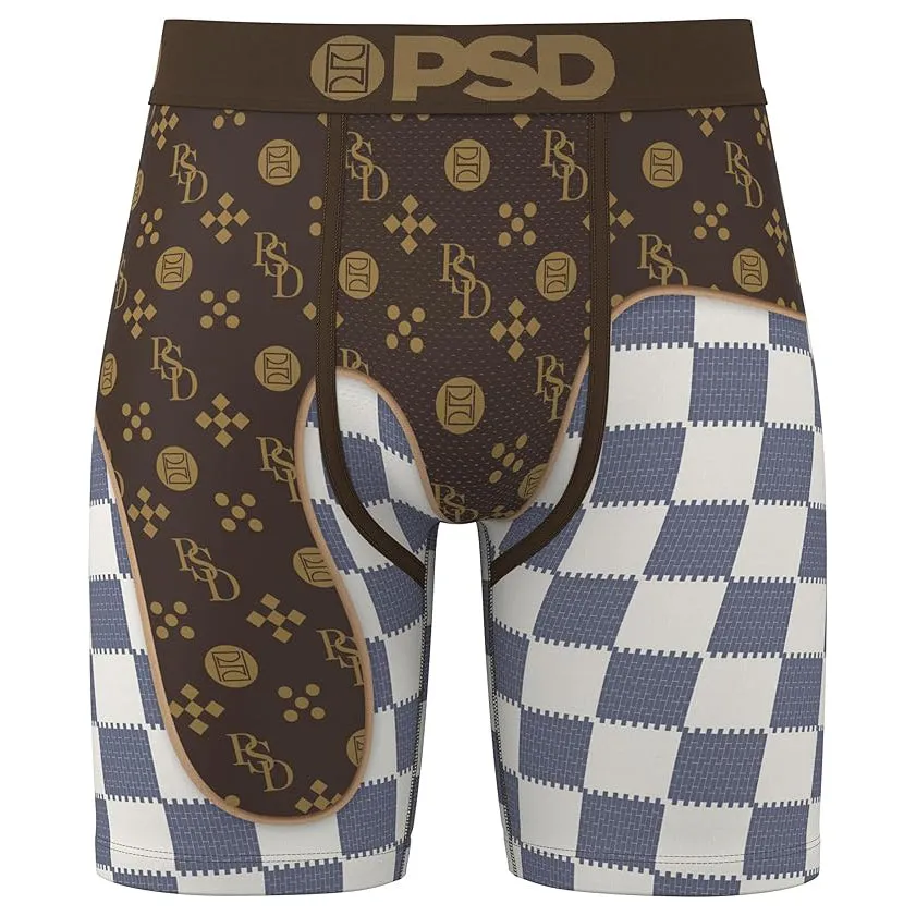 PSD Men's Multicolor Rich Drip 3-Pack Boxer Briefs Large Underwear - 323180185-MUL-L
