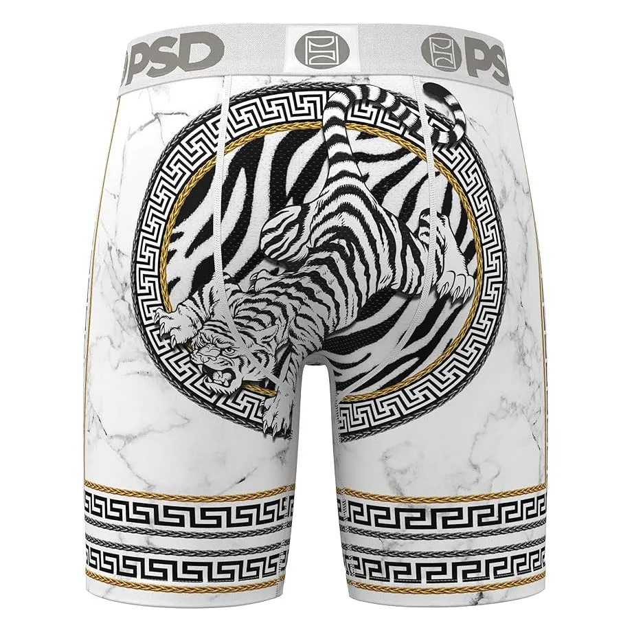PSD Men's Multicolor Rich Tiger Boxer Brief Small Underwear - 424180053-MUL-S