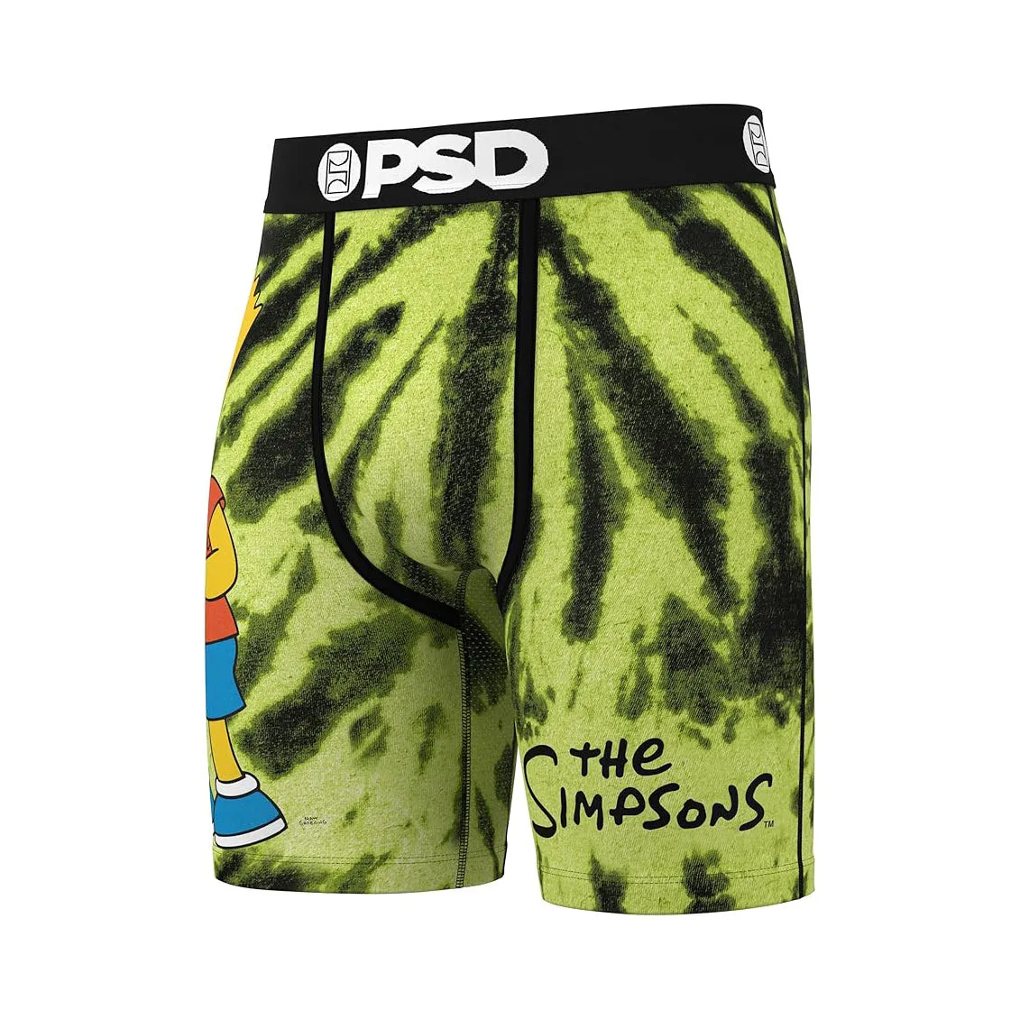 PSD Men's Multicolor Simpsons 3-Pack Boxer Briefs Extra Large Underwear (Knit) - 324180189-MUL-XL
