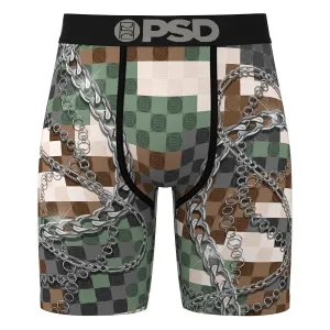 PSD Men's Multicolor Surreal Fly Boxer Briefs Medium Underwear - 324180075-MUL-M