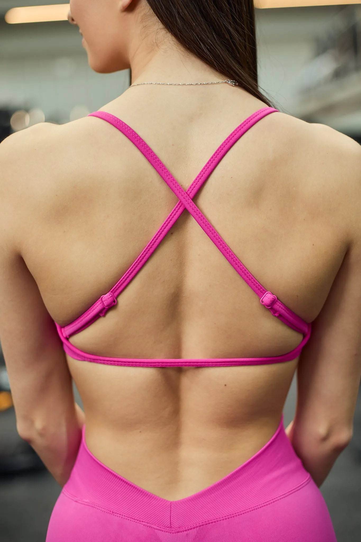 QUORE MINIMAL SPORTS BRA PINK
