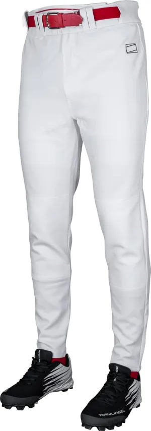 Rawlings Men's Pro 150 Series Baseball Pant | Jogger Fit | Adult Sizes | Solid & Piped Options