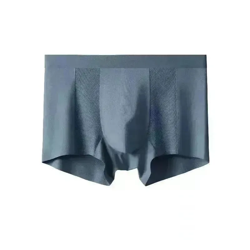 Seamless Breathable Modal Spandex Men's Boxer Briefs Underwear