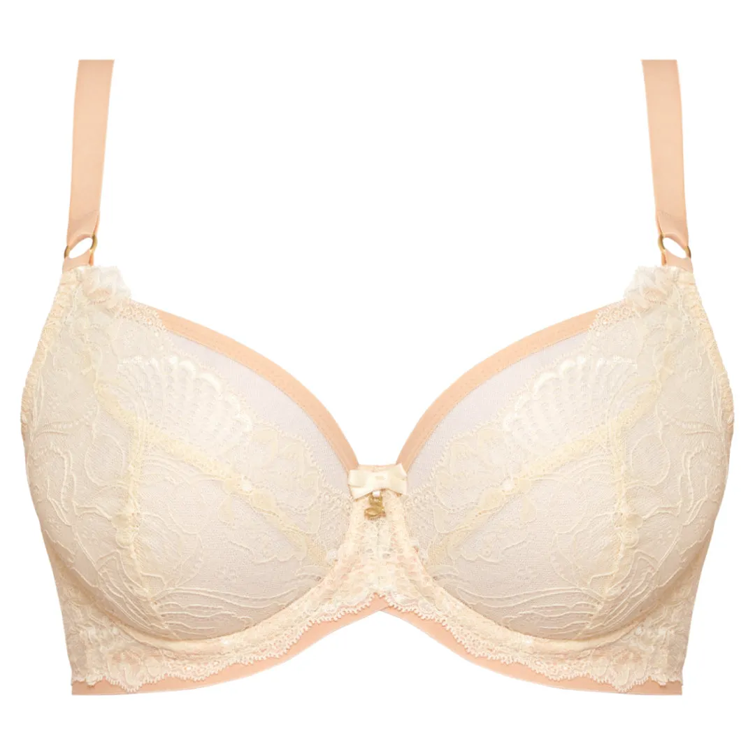 Sheer Mesh Full Figure Bra Anabelle