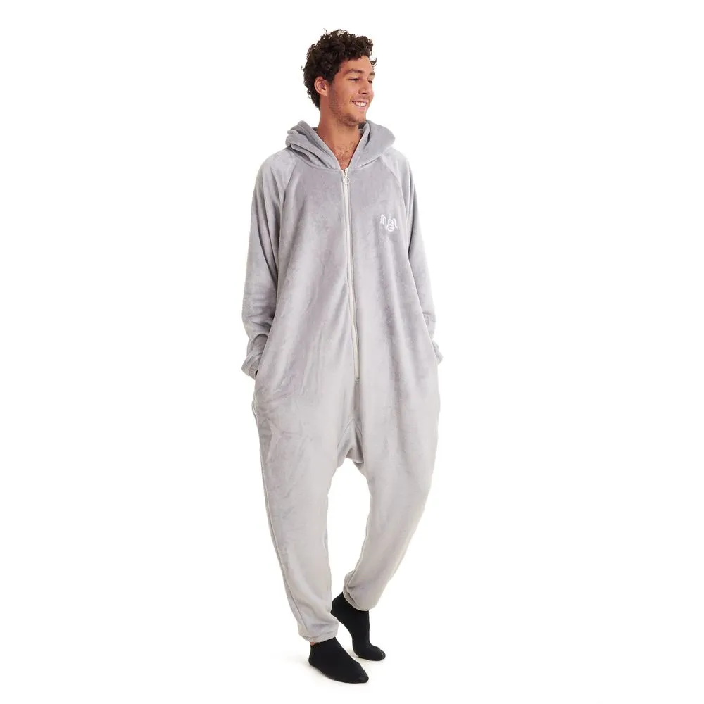 Snuggs Blanket Onesie Grey