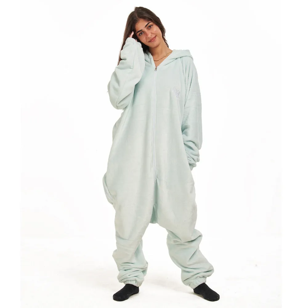 Snuggs Blanket Onesie Mint