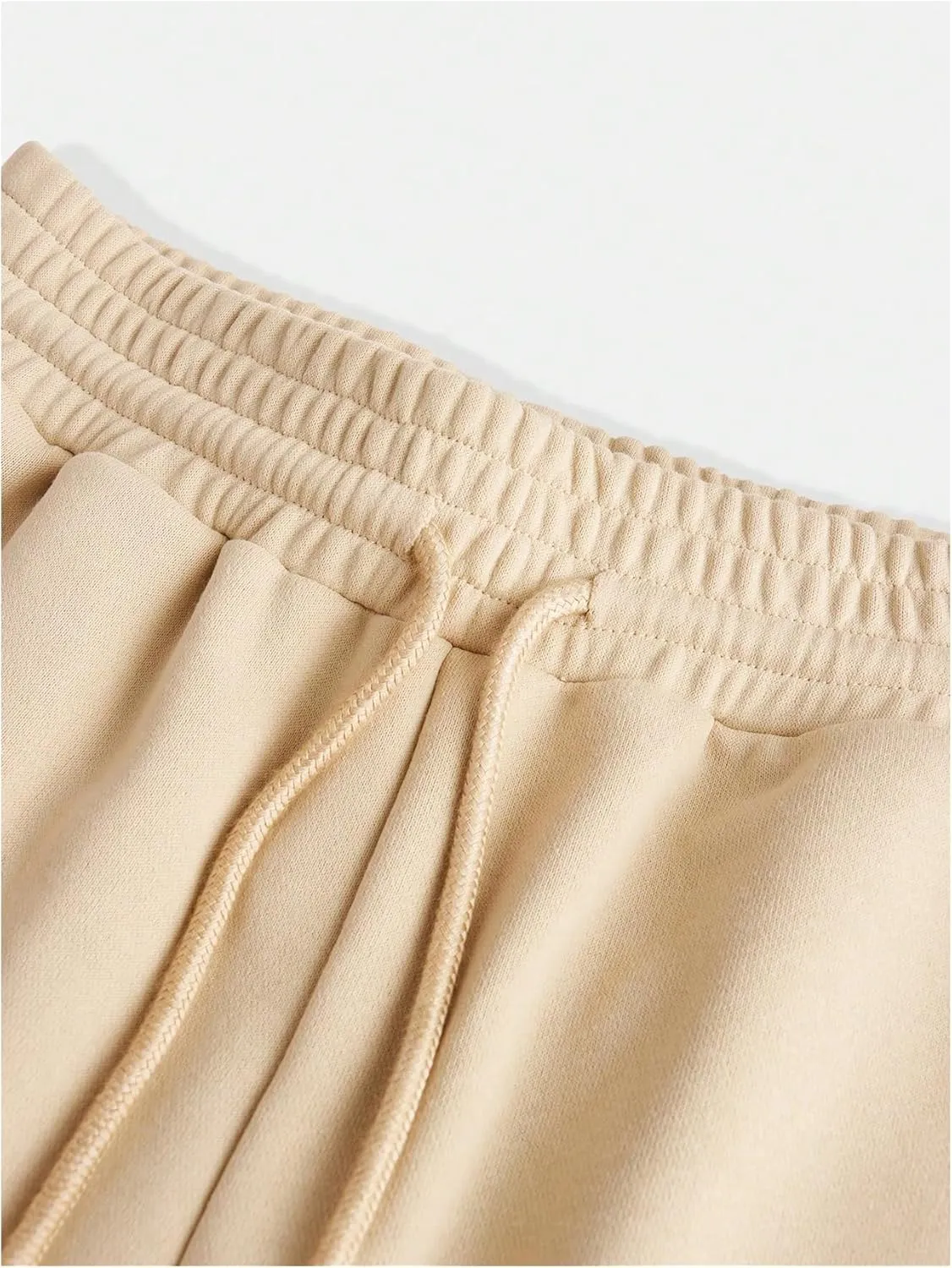 SOLY HUX Girl's Straight Wide Leg Sweatpants Casual High Waisted Baggy Joggers Track Pants