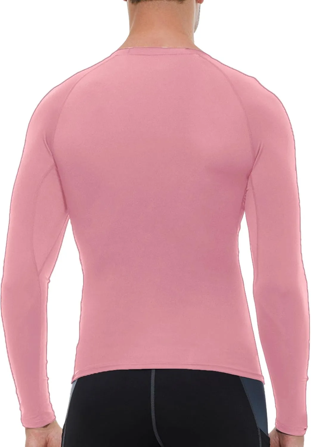 SPVISE 1 or 3 Pack Men's Compression Shirts Long Sleeve Workout Gym T-Shirt Running Top Cool Dry Sports Baselayer Undershirts