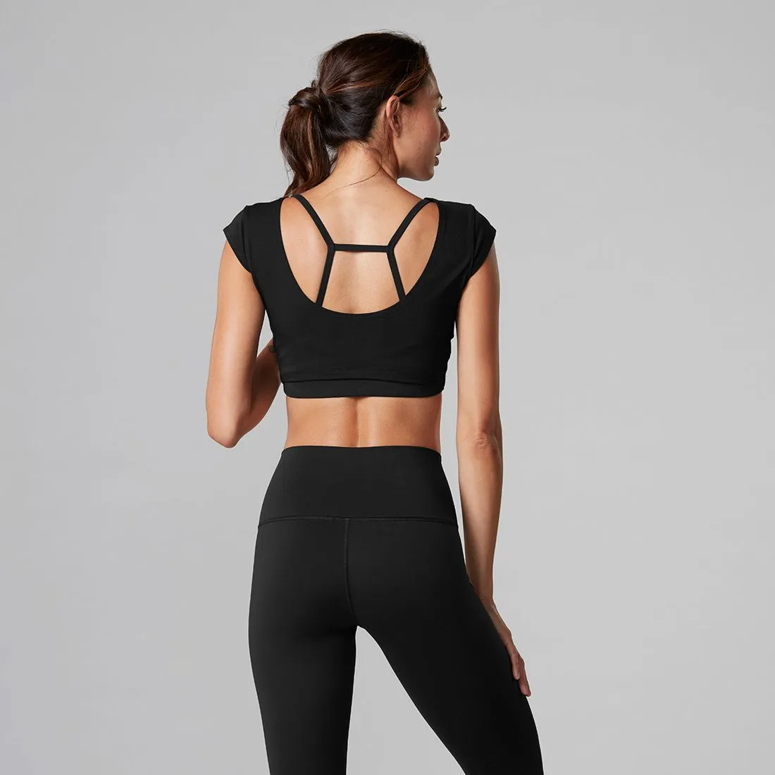 Tavi Noir - Crop Cap Sleeve Top