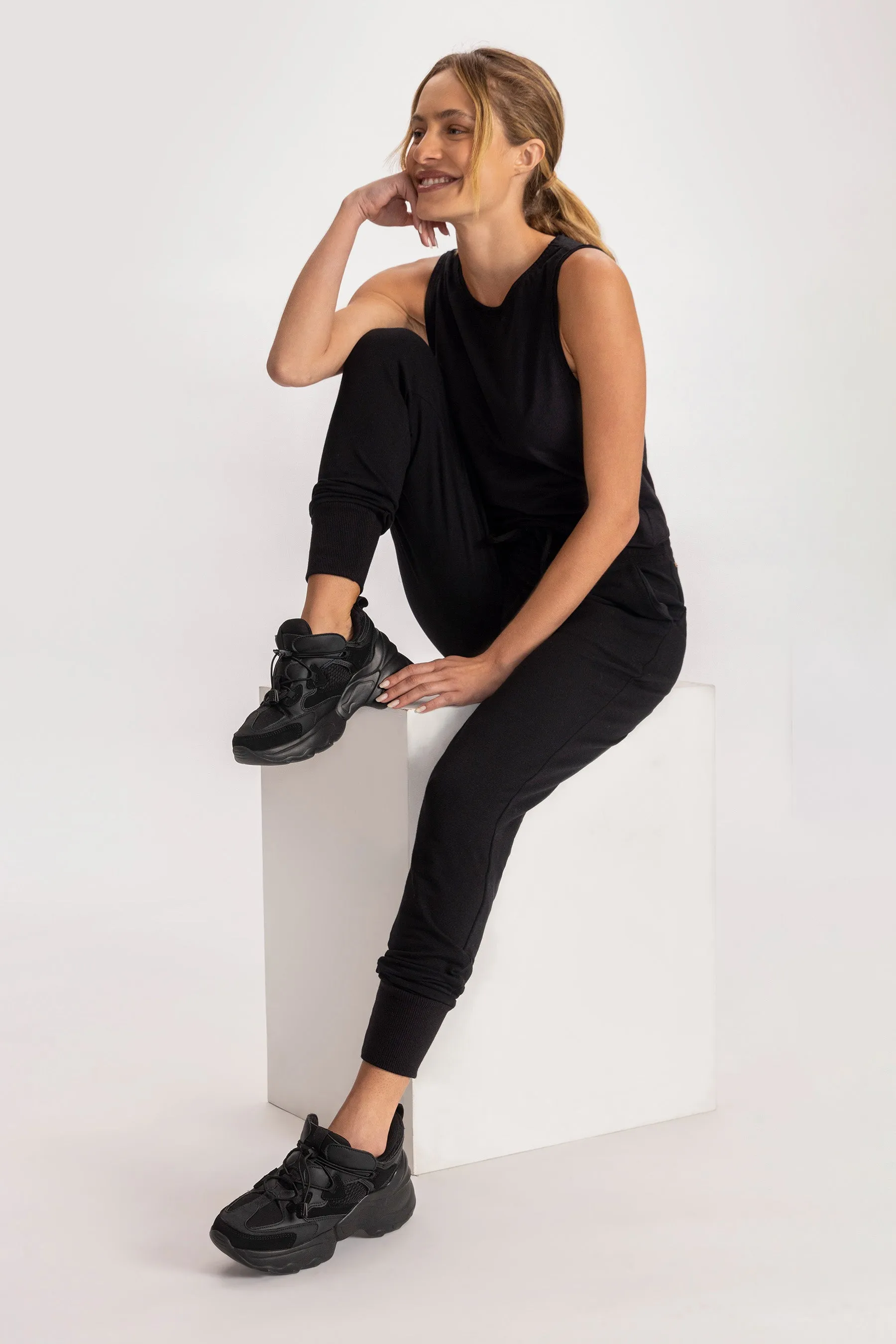 Training Cropped Tank Top