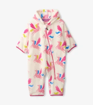 Unicorns Baby Fleece Suit