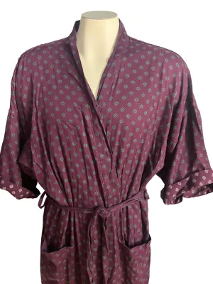 Vintage men's robe Hasting & Smith L
